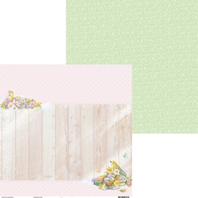 Лист 5 коллекция "Spring Melody" от Scrapodelie SCR210707