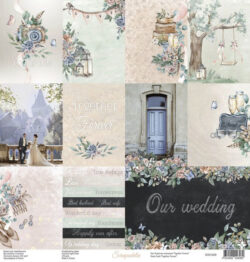 Sheet Cards Together Forever engl SCR210608