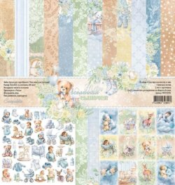 Бумага для скрапбукинга “Моя вселенная (сыночек)” 30x30 см Scrapodelie (SCR232801)